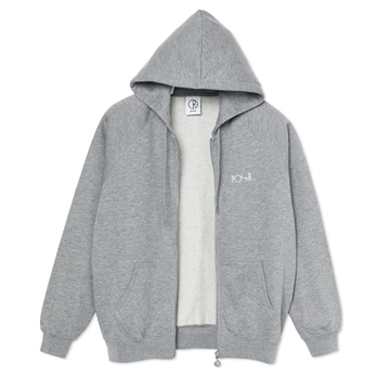 Polar Skate Co Zip Hoodie Default Heather Grey